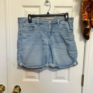 Justice jean shorts.